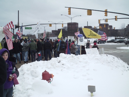 Images from 
Troy Rally to 'Win Back Our Government'